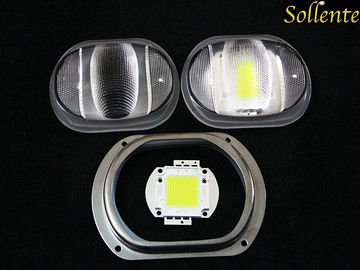 Moduli asimmetrici della PANNOCCHIA LED della lampada di via, lente dell'iluminazione pubblica del LED con il riflettore