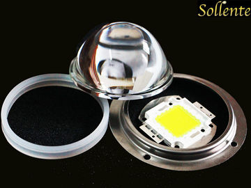 lente rotonda di vetro LED di 78mm per CXA 3070, lente del proiettore da 60 gradi LED