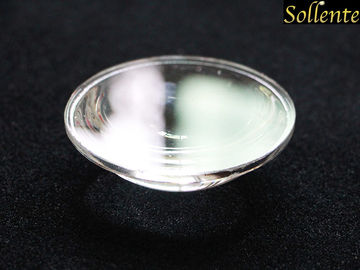 lente di vetro convessa del Plano LED della radura del diametro di 67mm per la luce del punto del LED